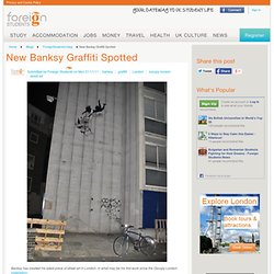 New Banksy Graffiti Spotted