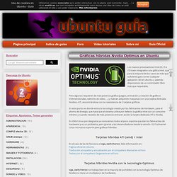 Gráficas híbridas Nvidia Optimus en Ubuntu