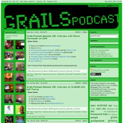 The Groovy & Grails Podcast