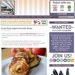 Grain-Free Apple Pancake Rings