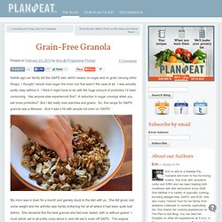 Grain-Free Granola
