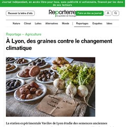 12-13 oct. 2021 À Lyon, des graines contre le changement climatique