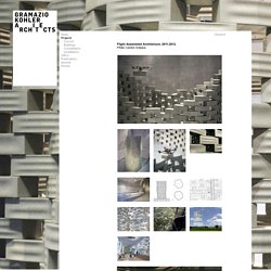 Gramazio & Kohler, Architects ETH SIA BSA