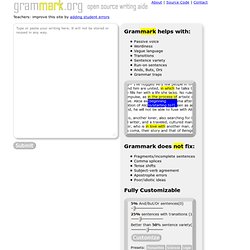 Essay style checker image
