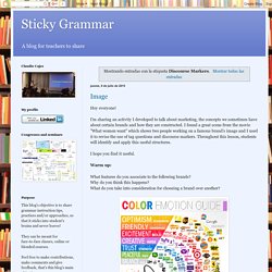Sticky Grammar: Discourse Markers