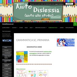 Grammatica Sc. Primaria