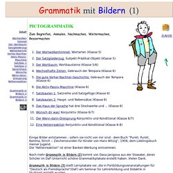 Grammatik in Bildern