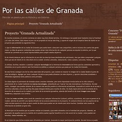 Proyecto "Granada Actualizada"