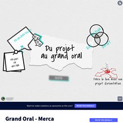 Grand Oral  Mercatique STMG  Pearltrees