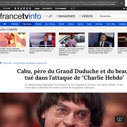 Cabu, père du Grand Duduche et du beauf, tué dans l'attaque de "Charlie Hebdo"