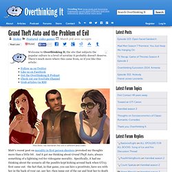 Grand Theft Auto and the Problem of Evil