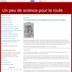 Non, nos grand-mères ne s'en sortaient pas aussi bien sans tous ces médocs. - Un peu de science pour la route