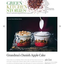Grandma’s Danish Apple Cake