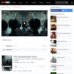 Watch The Grandmaster 2013 Full Movie Online Free