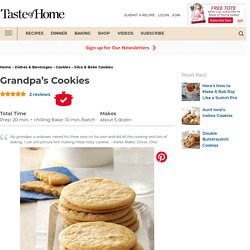 Grandpa's Cookies Recipe: How to Make It