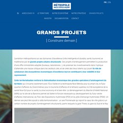 Grands projets - Nice Côte d'Azur économie