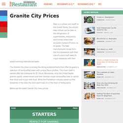 Granite City Prices