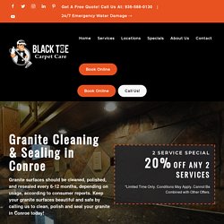 Granite Cleaning And Sealing Service