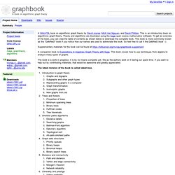 graphbook - A book on algorithmic graph theory