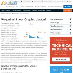 We Put Art in Our Graphic Design Adixsoft Technologies