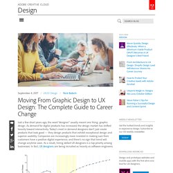 Moving From Graphic Design to UX Design: The Complete Guide to Career Change
