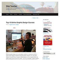 Top 10 Online Graphic Design Courses