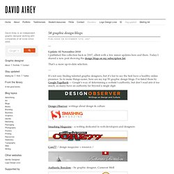 50 graphic design blogs