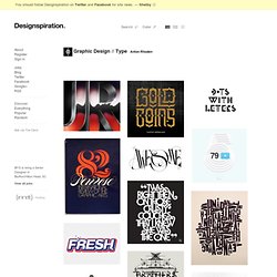 Graphic Design // Type