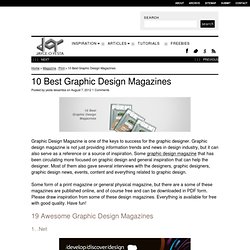 10 Best Graphic Design Magazines