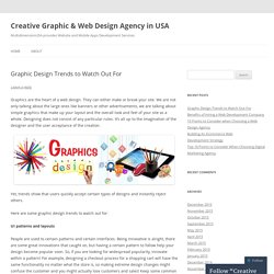 Creative Graphic & Web Design Agency in USA