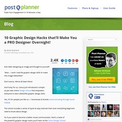 10 Graphic Design Hacks that'll Make You a PRO Designer Overnight!