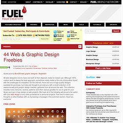 44 Web & Graphic Design Freebies
