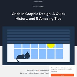 Grids in graphic design