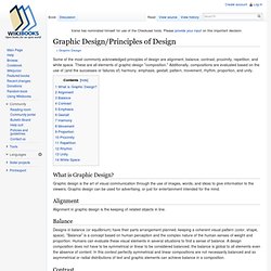 Graphic Design/Principles of Design