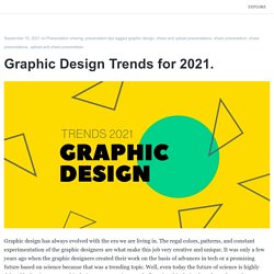 Graphic Design Trends for 2021.