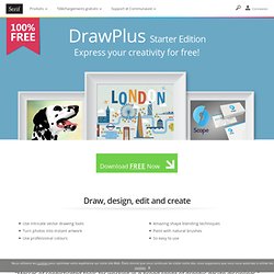 Free Graphic Design Software – DrawPlus Starter Edition from Serif