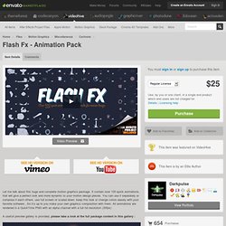 Flash Fx - Animation Pack