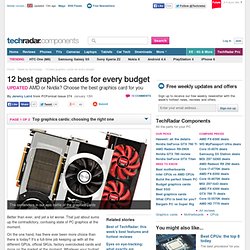 11 best graphics cards in the world today: Graphics card reviews