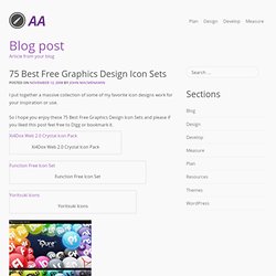 Best Graphics Design Free Icon Sets