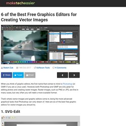 5 of the Best Free Graphic Editors for Creating Vector Image