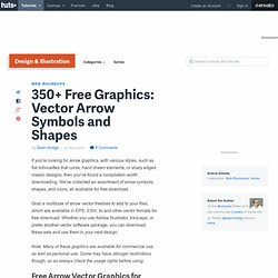 350+ Free Graphics: Vector Arrow Symbols and Shapes
