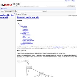 GraphicsTileMaps - libgdx - Android/iOS/HTML5/desktop game development framework