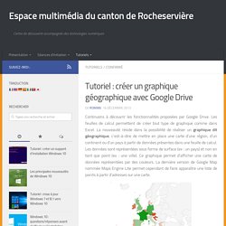Tutoriel : créer un graphique géographique avec Google Drive