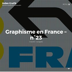 Graphisme en France – n°23
