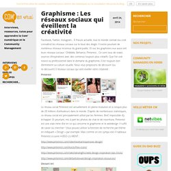 Graphisme : Les réseaux sociaux qui éveillent la créativité -