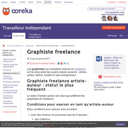 Graphiste freelance : tout sur le métier graphiste freelance