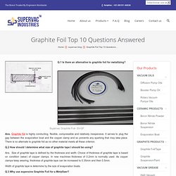 Graphite Foil Top 10 Questions Answered