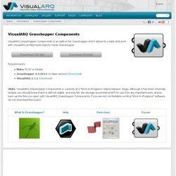 Grasshopper Components - VisualARQ Web