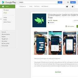 Grasshopper: Learn to Code for Free - Apps on Google Play