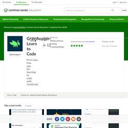 Grasshopper: Learn to Code Review for Teachers